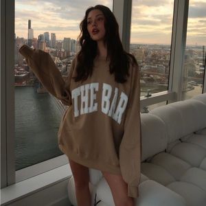 THE BAR varsity sweatshirt
